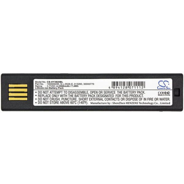 2000mAh for Honeywell 3820,3820i,4820,4820i,5620,4620,Xenon 3820,Xenon 3820i,Xenon 4820,Xenon 4820i-116895