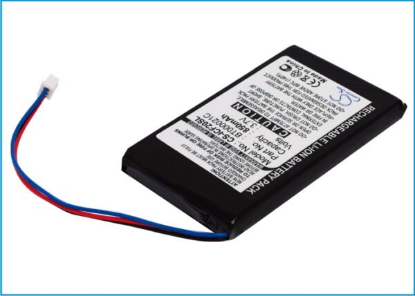 850mAh for Navman F20,F20 Euro,F30,F40,F40 Euro,F50-120139