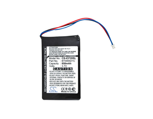 850mAh for Navman F20,F20 Euro,F30,F40,F40 Euro,F50-120141
