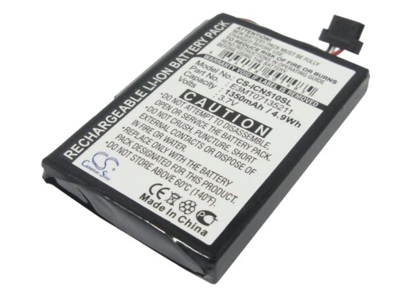1350mAh for Navman iCN 510,iCN 520,iCN 530,iCN550-0 1350mAh for Navman iCN 510,iCN 520,iCN 530,iCN550-0