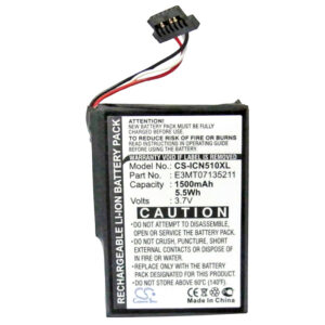 1500mAh for Navman iCN 510,iCN 520,iCN 530,iCN550-120136