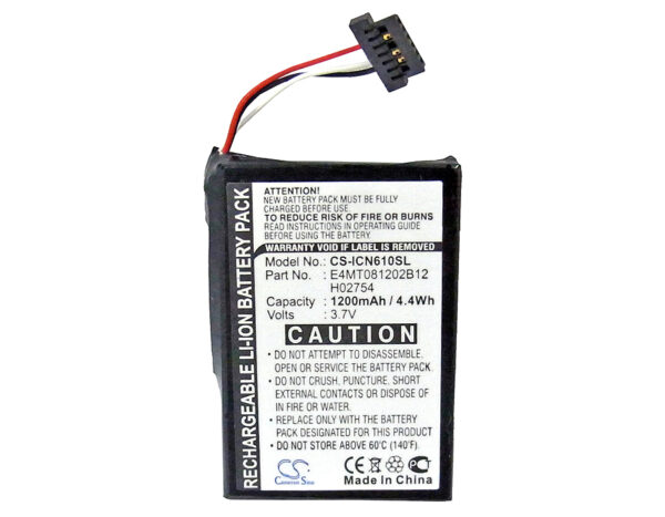 1200mAh for Navman N60i Navpix-120299