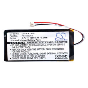 1900mAh for Navman iCN720,iCN750-120252