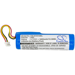 3400mAh for Honeywell CV30-116757