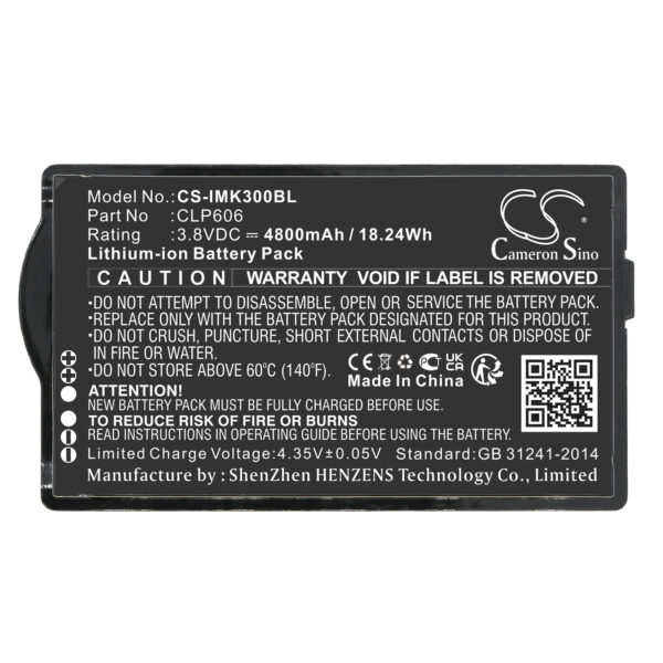 4800mAh for iData K3-116366