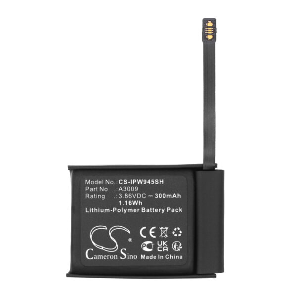 300mAh for Apple Watch Series S9 45mm-120517