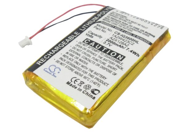 2000mAh for Garmin iQue 3200,iQue 3600,iQue 3600a-0