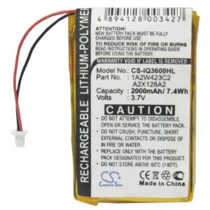 2000mAh for Garmin iQue 3200,iQue 3600,iQue 3600a-120174