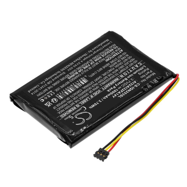 1000mAh for Garmin Nuvi 2539LM,Nuvi 2539LMT,Nuvi 2559LM,Nuvi 2559LMT,Nuvi 2589LMT,Nuvi 2599LMT,Nuvi 2599LMTHD,Nuvi 2539LMT 5-inch,Nuvi 2559LMT 5-inch,Nuvi 2589LMT 5-inch-119632