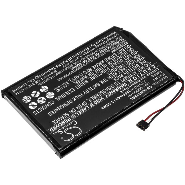 1500mAh for Garmin Nuvi 2797,Nuvi 2757,Nuvi 2757LM,Nuvi 2797LMT,Dezl 760LMT,Dezl 760LMT-D,NuviCam LM,NuviCam LMTHD,Nuvi 2689LMT,2689LMT 6-inch-119691