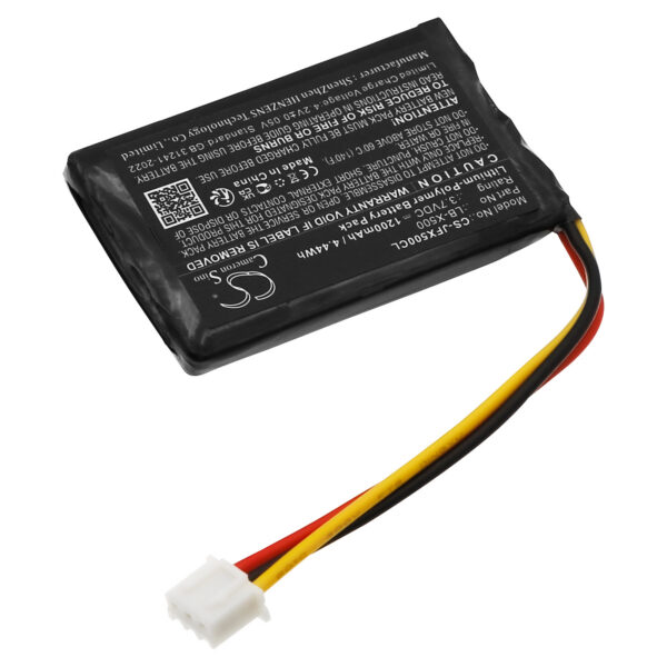 Replacement Battery for Jetfon X500, LB-X500, Lithium-ion 1200mAh-117009