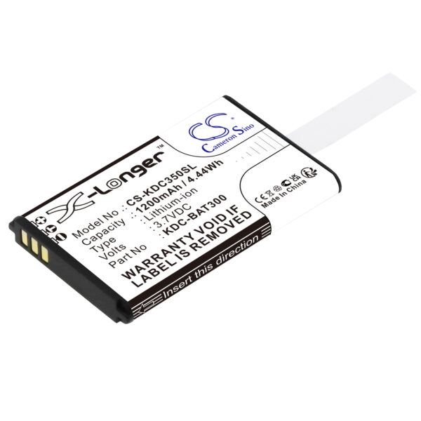 1200mAh for KOAMTAC KDC-300,KDC-250,KDC350R2,KDC-699200,KDC350LFi-MO-R2,KDC350Ci-G6SR-R2,KDC350CFi-G6SR-R2,KDC350CFi-G6SR-3K-R2,KDC350Li-D-R2,KDC350LNi-D-R2-0 1200mAh for KOAMTAC KDC-300,KDC-250,KDC350R2,KDC-699200,KDC350LFi-MO-R2,KDC350Ci-G6SR-R2,KDC350CFi-G6SR-R2,KDC350CFi-G6SR-3K-R2,KDC350Li-D-R2,KDC350LNi-D-R2-0