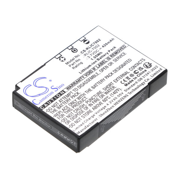 420mAh for Kodak EasyShare V530,EasyShare V530 Zoom,EasyShare V603,EasyShare V603 Zoom-0 420mAh for Kodak EasyShare V530,EasyShare V530 Zoom,EasyShare V603,EasyShare V603 Zoom-0