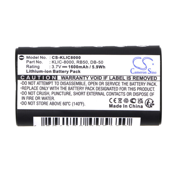1600mAh for JAY-tech Jay-Cam i4800-115612