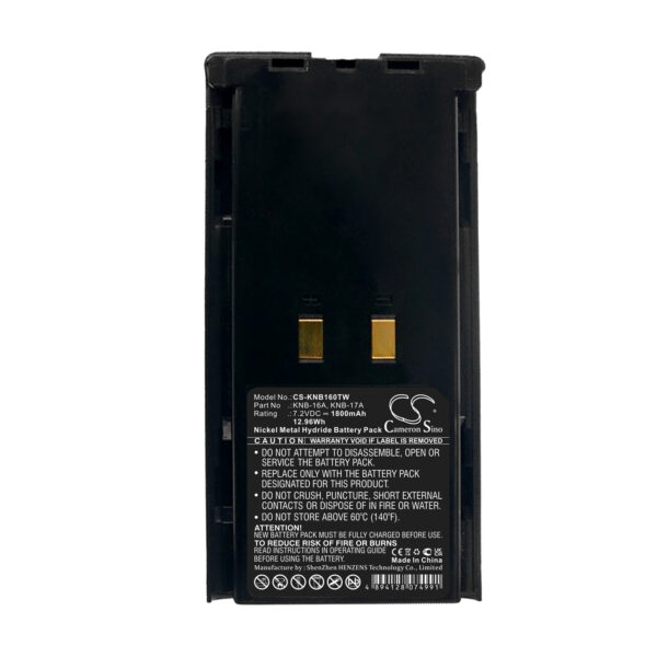 1800mAh for Kenwood TK-180,TK-190,TK-280,TK-290,TK-380,TK385,TK-390,TK-480,TK-481,TK-490-118917