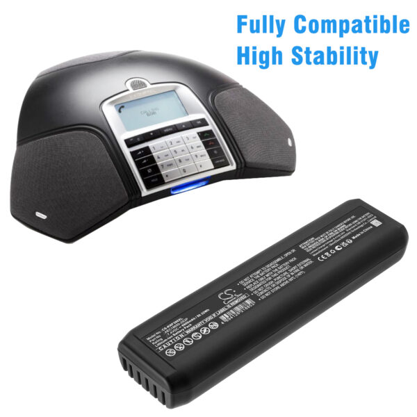 Replacement Battery for for Konftel 900102095, 300WX, 300MX, 300W, 300M, 6800mAh-121113