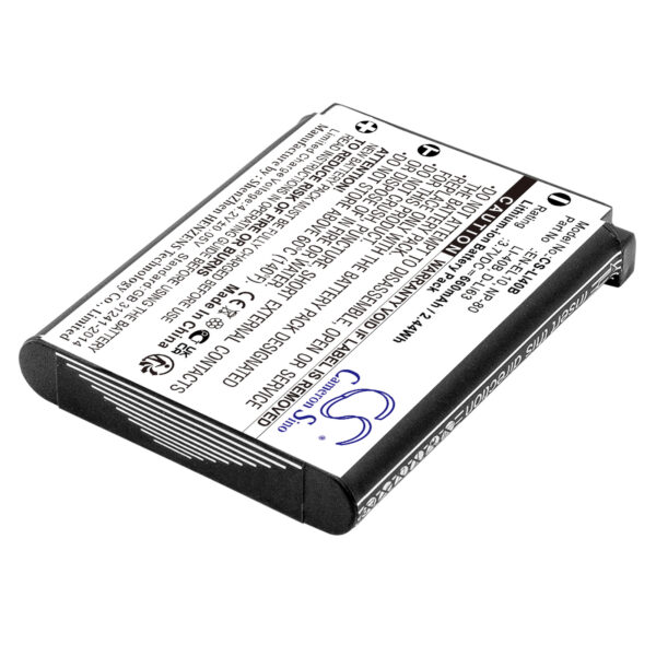 660mAh for Agfa Agfaphoto Optima 3,Agfaphoto Optima 100,Agfaphoto Optima 102,Agfaphoto Optima 103,Agfaphoto Optima 104,Agfaphoto Optima 830 UW,Agfaphoto Optima 830UW,Agfaphoto Optima 200,Agfaphoto Optima 1,Agfaphoto Optima 105-115698