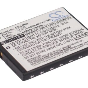 600mAh for Olympus FE-4020,FE-4040,X-940,VG-110,VG-120,VG-130,VG-140-0