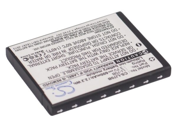 600mAh for Olympus FE-4020,FE-4040,X-940,VG-110,VG-120,VG-130,VG-140-115368