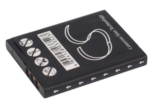 600mAh for Olympus FE-4020,FE-4040,X-940,VG-110,VG-120,VG-130,VG-140-115370
