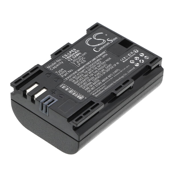 1800mAh for Canon EOS 5D Mark II,EOS 7D,EOS 5D Mark III,5D Mark III,EOS 60D,EOS 6D,EOS 60Da,EOS 7D Mark II-0 1800mAh for Canon EOS 5D Mark II,EOS 7D,EOS 5D Mark III,5D Mark III,EOS 60D,EOS 6D,EOS 60Da,EOS 7D Mark II-0