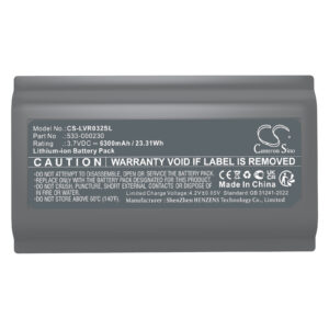 Replacement Battery for Logi VR0032 Video Conferencing Camera and Remote, 533-000230, Lithium-ion 6400mAh-121118