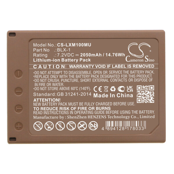 2050mAh for Olympus OM SYSTEM OM-1,OM-1 Mirrorless-114974