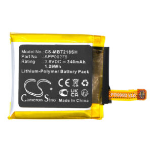 Replaces battery for Montblanc SUMMIT S2T18, APP00278, 340mAh-120490