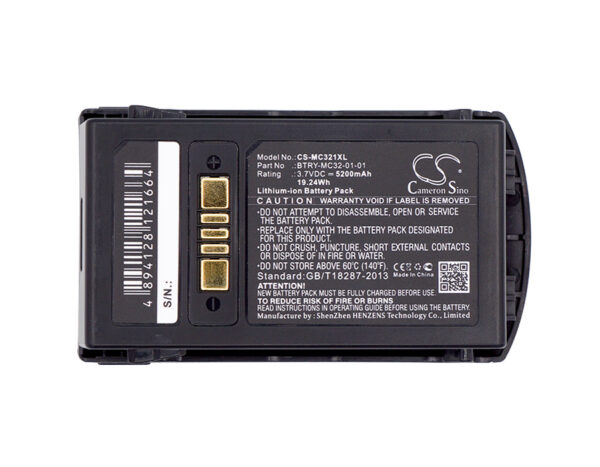 5200mAh for Motorola MC3200,MC32N0,MC32N0-S-116691