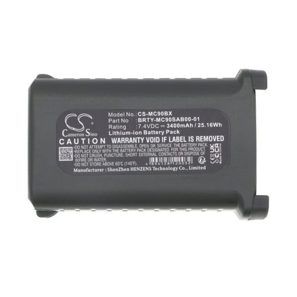 3400mAh for Symbol MC9000,MC909X-K,MC9090-K,MC909,MC9060-K,MC9050,MC9000-K,RD5000 Mobile RFID Reader,MC9097,MC9090-G-116732