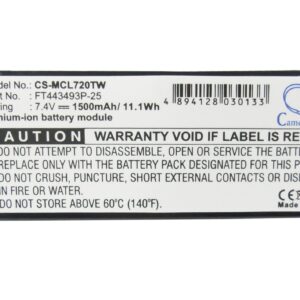 1500mAh for Cobra LI7000,LI7020,LI7200,CXR900,CXR920,CXR925,CXR950,microTALK LI 7200-2 WX 27-Mile Radio with Weather,LI 7020-2 WX 27-Mile Radio with Weather,LI 7000-2 WX 25-Mile Radio With Weather-119038