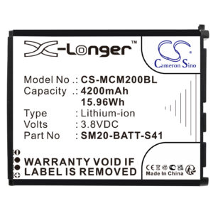4200mAh for M3 Mobile SM20,SM20 X-116524