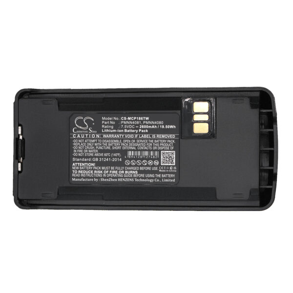 2600mAh for Motorola CP1300,CP1660,CP185,EP350,CP476,CP477,CP1600,CP1200,CP040,CP100-118614