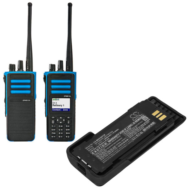 2000mAh for Motorola DP4000ex,DP4401ex ATEX,DP4801ex ATEX,XIR P8608EX,XIR P8668EX,DP4401Ex,DP4801Ex,XPR7350Ex,XPR7550Ex,DGP8550E-118370