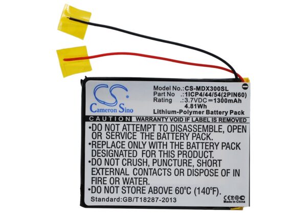 1300mAh for MODECOM MX3-0