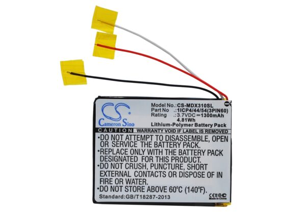1300mAh for MODECOM MX3 HD-0