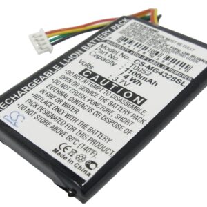 1100mAh for Typhoon Myguide 4328,myguide 4328 sat nav,myguide 4328 BT-0