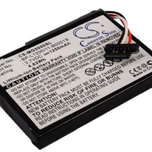 1250mAh for Typhoon MyGuide SilverGuide 5000,MyGuide SilverGuide 5000 NAV-0