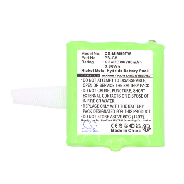 700mAh for Alan 5006,441,443-119005