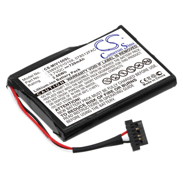 720mAh for Mitac Mio Moov 150-0