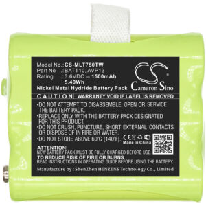 1500mAh for Midland T71,T75,T77,T79,X-Talker T71,X-Talker T75,X-Talker T77,X-Talker T79,XT70-118395