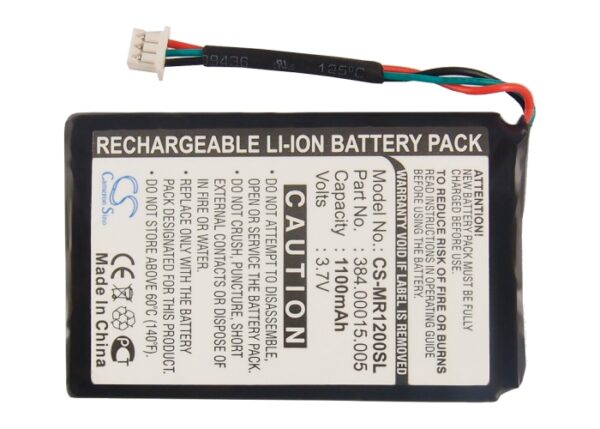 1100mAh for Magellan RoadMate 1200 (3 wires),RoadMate 1210 (3 wires)-120269