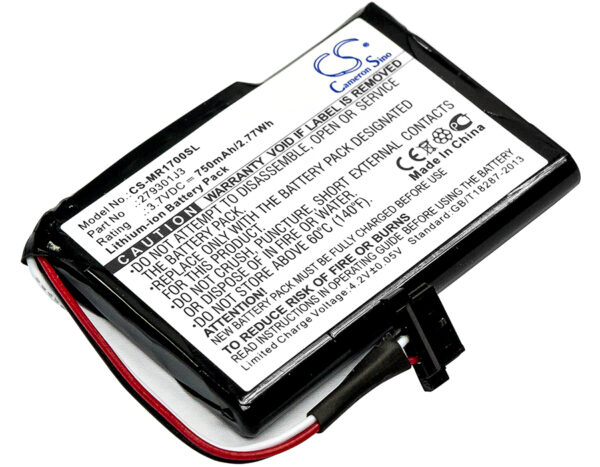 750mAh for Magellan RoadMate 1700-0 750mAh for Magellan RoadMate 1700-0