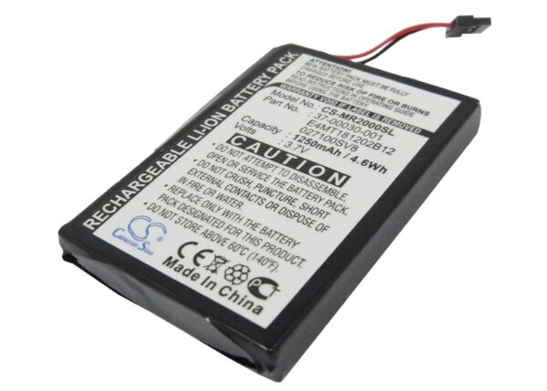 1250mAh for Magellan RoadMate 2000,RoadMate 2200T,RoadMate 2250T,Maestro 3100-0 1250mAh for Magellan RoadMate 2000,RoadMate 2200T,RoadMate 2250T,Maestro 3100-0