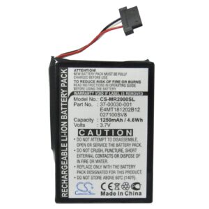 1250mAh for Magellan RoadMate 2000,RoadMate 2200T,RoadMate 2250T,Maestro 3100-120202