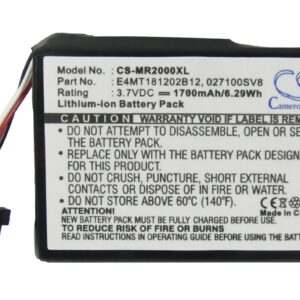 1700mAh for Magellan RoadMate 2000,RoadMate 2200T,RoadMate 2250T-120208