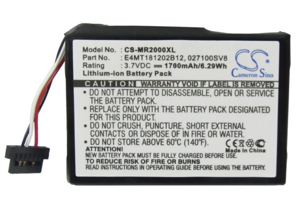 1700mAh for Magellan RoadMate 2000,RoadMate 2200T,RoadMate 2250T-120208