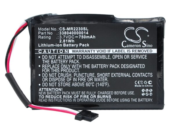 750mAh for Magellan RoadMate 2230,RoadMate 2230T-LM-119666