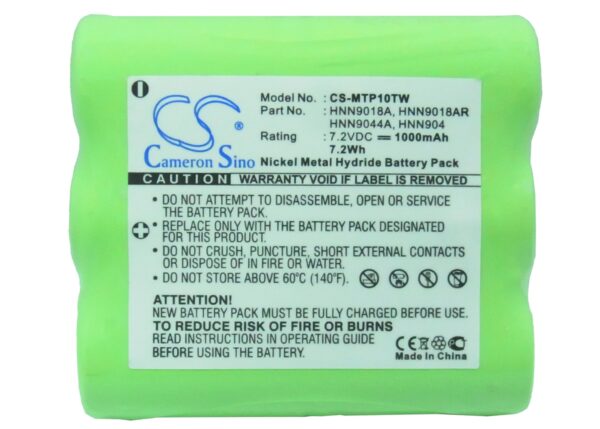 1000mAh for Motorola HT10,Radius P10,Radius SP10,Radius SP21,Radius HT10,Radius P60,Radius CP10,Radius CP50,SV10,SV11-119022