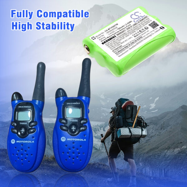 700mAh for Motorola TalkAbout T4800,TalkAbout T4900,TalkAbout T5000,TalkAbout T5025,TalkAbout T5100,TalkAbout T5200,TalkAbout T5300,TalkAbout T5400,TalkAbout T5420,TalkAbout T5500-119028